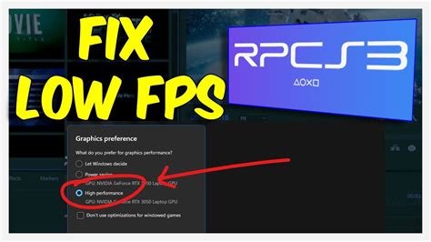 RPCS3 Performance Tips 的图像结果