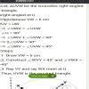 Construct an isosceles right angled triangle in which the hypotenuse is ...