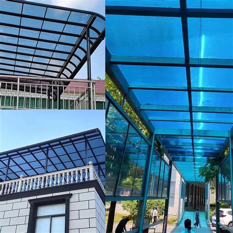 OOCCO Polycarbonate Roofing Sheet Outdoor Clear, Sturdy India | Ubuy