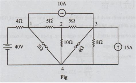 Model Question Paper with Answer - 2 (PART B) - Electric Circuit Analysis