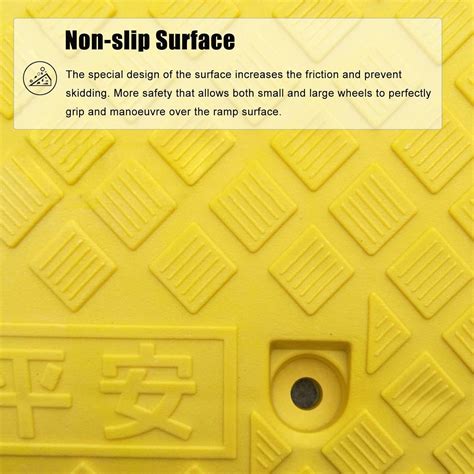 Buy Utility Heavy Duty Car Ramps, 50cm Long Plastic Handicap Threshold ...