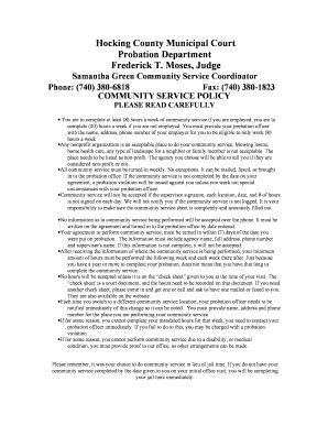 Hocking County Municipal Court - Fill Online, Printable, Fillable ...
