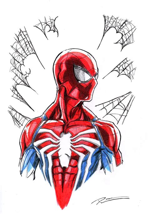 Cool Spider Man Drawings - Drawing Improvement Challenges