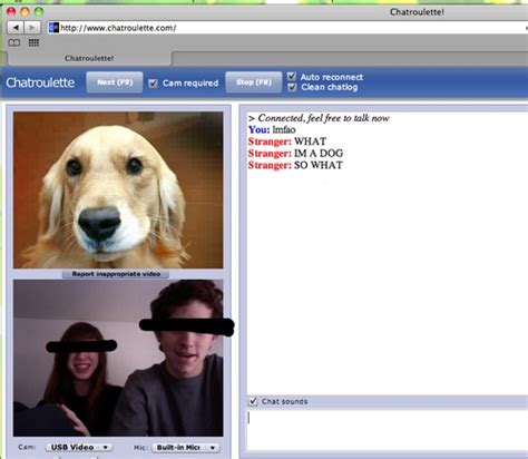 Adventures On Chatroulette! – B-Side Blog