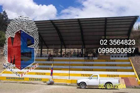 CUBIERTA DE TRIBUNA ESTADIO: ESTRUCTURAS METALICAS: Estructuras ...