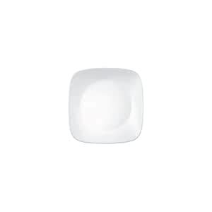 Buy Corelle Livingware Winter Frost White 6.5 Inch Square Round Small ...