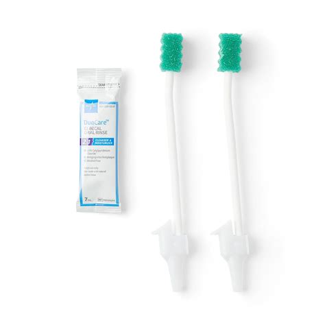 Sage Toothette Plus Swabs with Antiseptic Oral Rinse | Medline Industries, Inc.