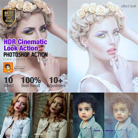 HDR Cinematic Look Action - MasterBundles