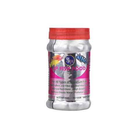 SP Fish Food BSF Larva Dry Fish Food for All Types of Aquarium Fishes ...