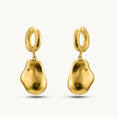Buy Danglers Earrings | Gold Dangler Earrings – PALMONAS