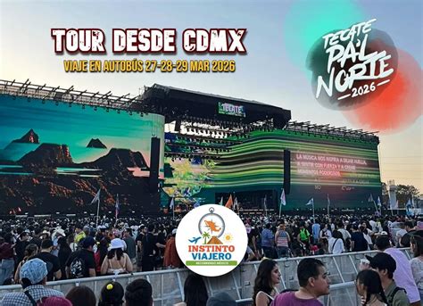 Tecate Pal Norte 2026 - Tour en Bus. INFO, Parque Fundidora, Monterrey ...