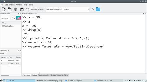 Image result for Octave Function Examples