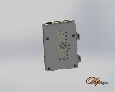 Image result for Raspberry Pi 4B OctoPrint 3D Printed Case Design