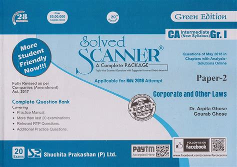 Amazon.in: Buy Shuchita CA Inter Group 1 Paper-2 Corporate and Other ...