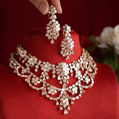 Saloni Bridal Polki Set – Tyaani Jewellery Private Limited
