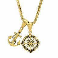 Image result for Gold Anchor Pendant