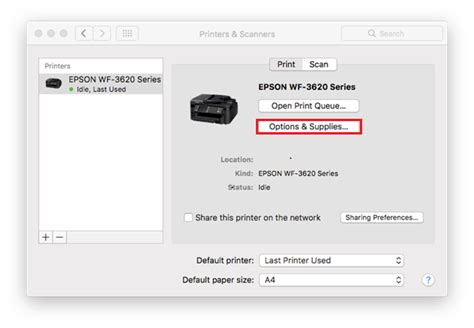 Print a Test Page in macOS | Epson India