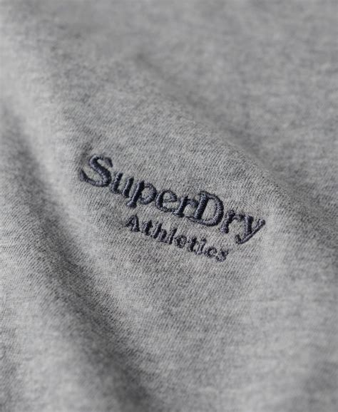 ESSENTIAL LOGO RINGER MEN'S GREY T-SHIRT