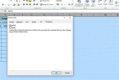Formula Protection in Excel 的图像结果