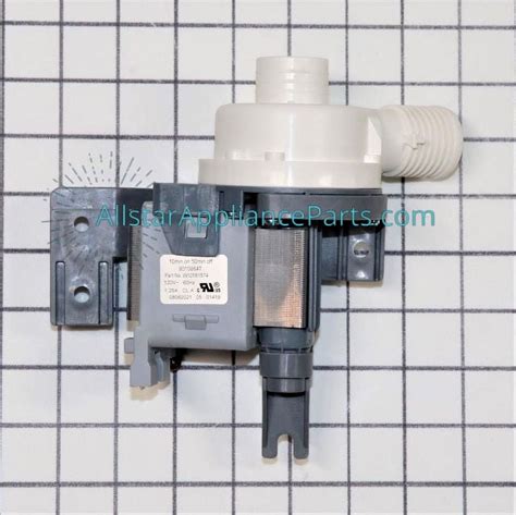 Whirlpool Washing Machine Water Pump WPW10581874 - Walmart.com