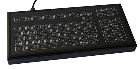 Compact LED backlit keyboard - desktop | NSI