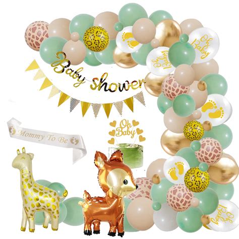 Buy Baby Shower Decorations Boy Girls, Sage Green Baby Shower ...