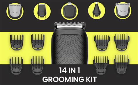 LEPL LT-104 Grooming Kit Trimmer for Men 120 min Runtime 8 Length ...