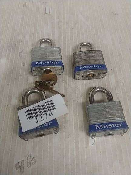 Master Locks, Keyed Alike - Trice Auctions
