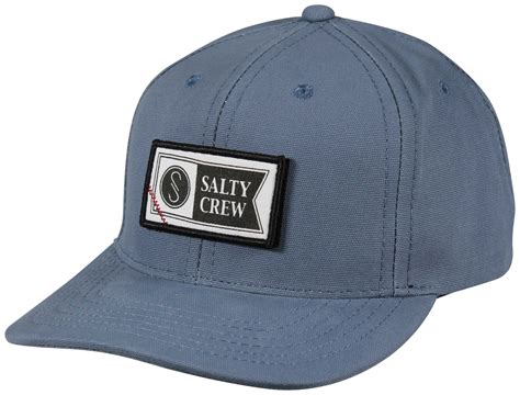 Salty Crew Covert 6 Panel Hat - Slate