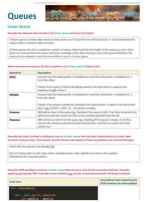Image result for Linear Queue Algorithm