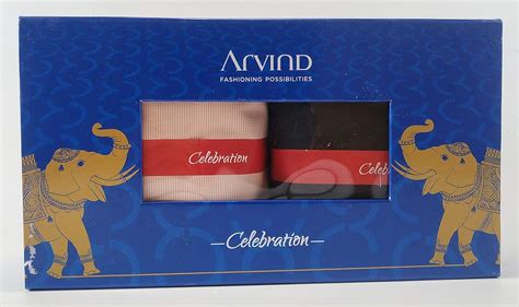 Buy Arvind Combo of Unstitched Cotton Shirt and Trouser Fabric for Men ...