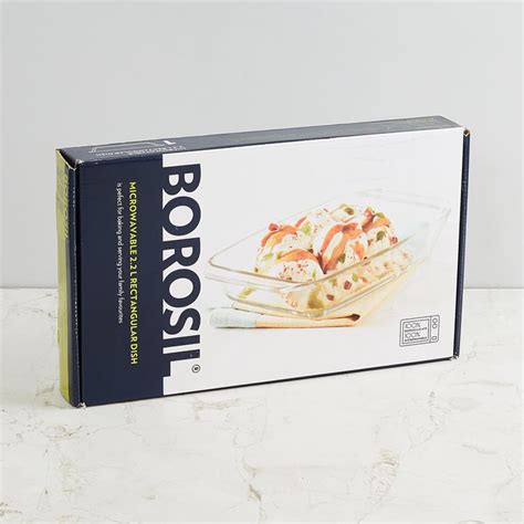 Buy BOROSIL Rectangular Transparent Dish from Borosil at just INR 875.0