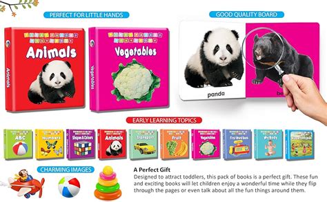 First Padded Board Books Gift Pack for Kids Age 0- 2 years- A Set of 10 ...