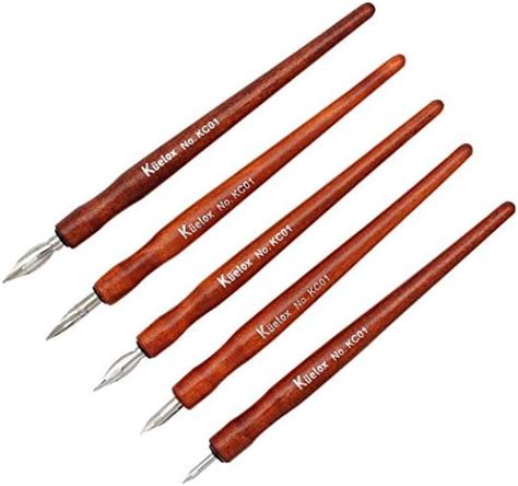 SIPLIV Redwood Professional Manga Pen Dip Pen Set Manga Cartoon Comic ...