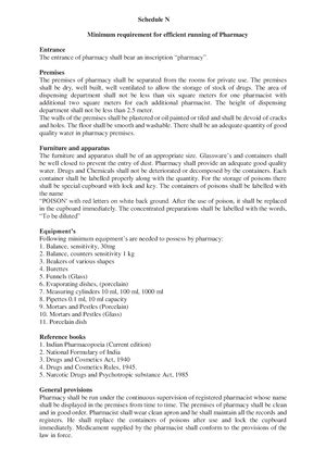 Drug Inspector and Govt Analyst - Pharmaceutical Jurisprudence Notes ...