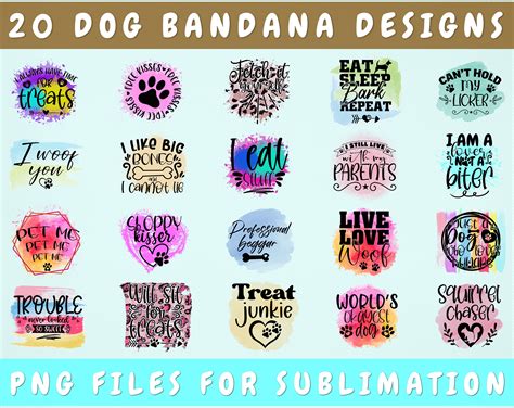 Dog Bandana Sublimation Ideas at Sabrina Evans blog - logo ideas for my name desiree j