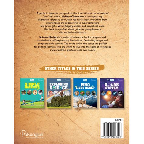 Science Starters: History of Inventions Reference Book [Paperback] Par ...