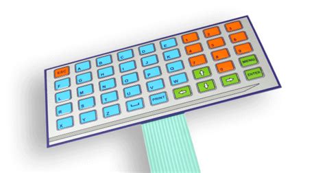 Membrane Keypads Manufacturers, Flexible Membrane Keyboards Suppliers ...