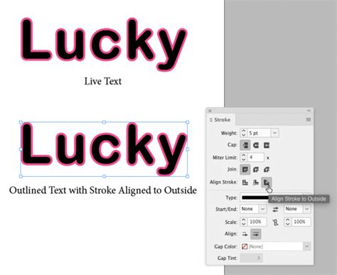Outline Text Colour InDesign 的图像结果