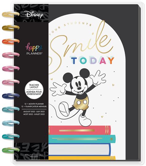 Buy The Happy Planner Disney Big 12 Month, Aug 2022- July 2023, 10.1x1 ...