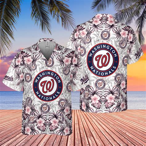 Washington Nationals Major League Baseball 2023 AOP Hawaiian Shirt ...