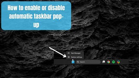 Image result for Taskbar PopupMenu