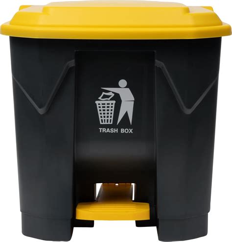 Amazon.com: Restaurantware-RW Clean 8 Gallon Garbage Bin, 1 Step-On ...