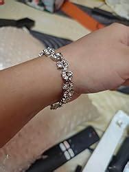 Shining Diva Fashion White Silver Plated Cubic Zirconia Stylish AAA ...