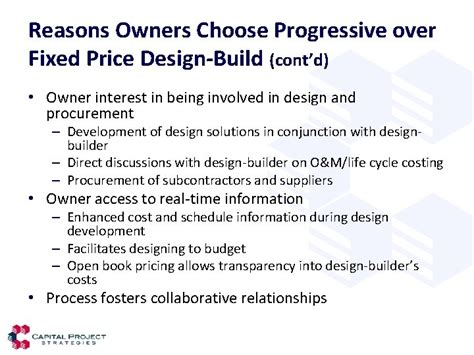 Image result for Procurement Process in Progressive Design Build