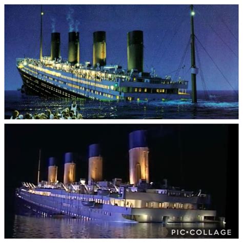 Ken Marschall painting and a behind the scenes photo during filming ...