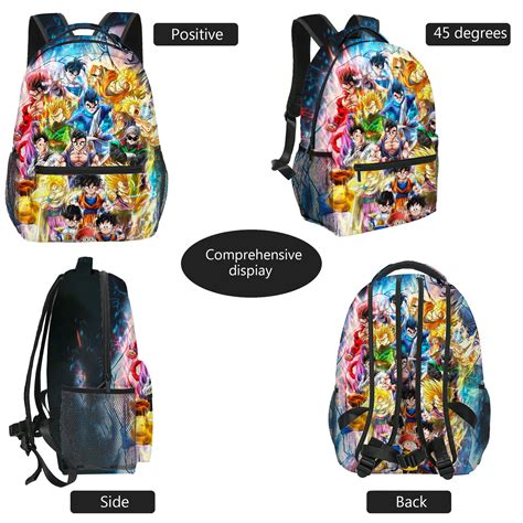 Dragon Ball Z Backpacks - Fashion Cartoon Anime Backpack | DBZ Shop