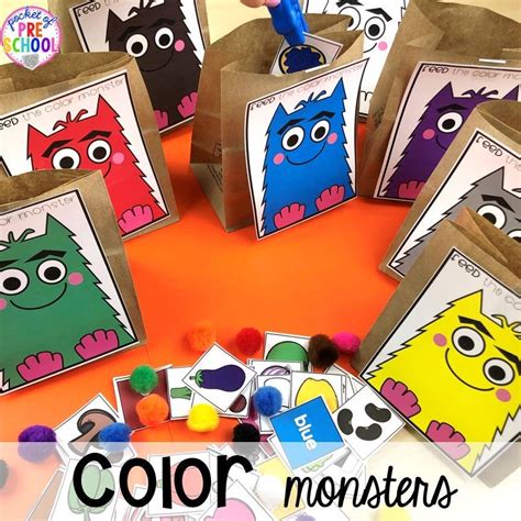 Image result for Color Monster Activities
