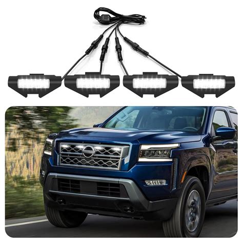 LED Grille Lights For 2022 2023 2024 Nissan Frontier Grill Lights For ...