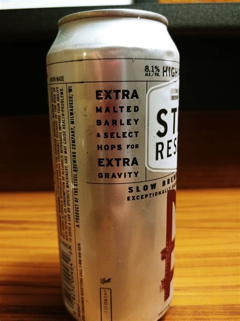 Steel Reserve 211 (High Gravity) | The Steel Brewing Company – Reverend ...